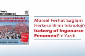 Mürsel Ferhat Sağlam Herkese Bilim Teknoloji’de “Iceberg of Ingonarce Fenomeni”ni Yazdı
